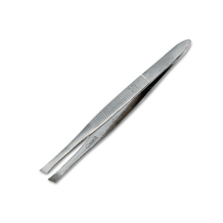 First Aid Only Tweezers, Stainless Steel, 3in FAE-6019